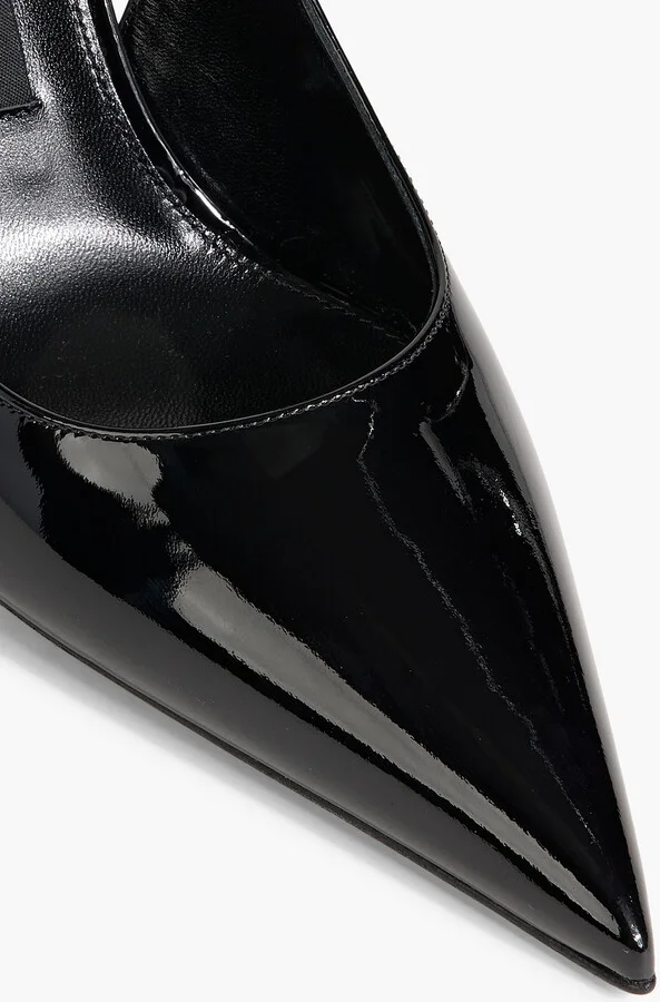 sr Liya 95 patent-leather slingback pumps - Image 4