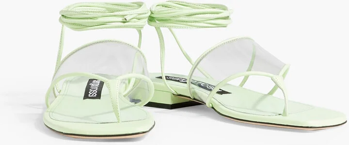 sr Lunettes 15 leather and PVC sandals - Image 5