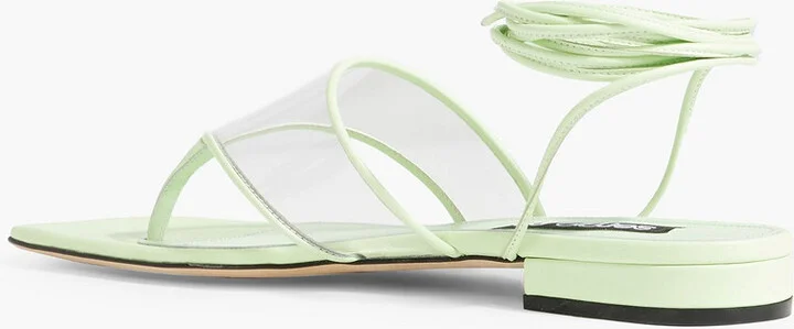 sr Lunettes 15 leather and PVC sandals - Image 6