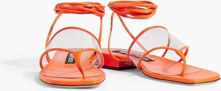 sr Lunettes 15 leather and PVC sandals - Image 8