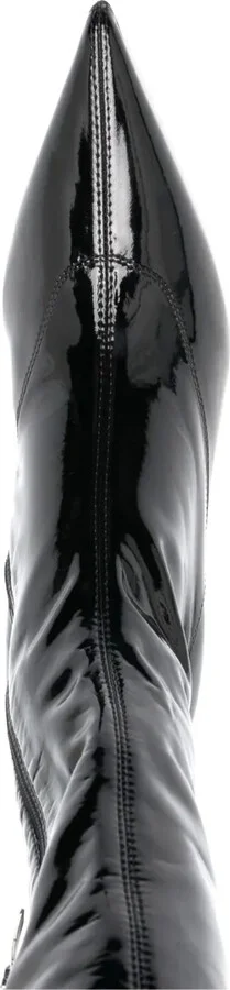 SR Maike 60mm patent-finish boots - Image 4