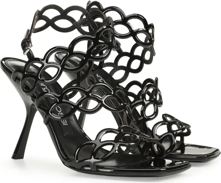 sr Mermaid 100mm leather sandals - Image 2