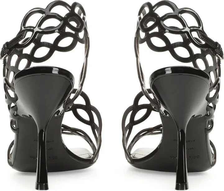 sr Mermaid 100mm leather sandals - Image 3