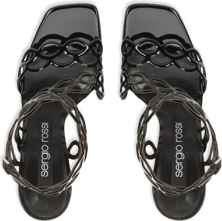 sr Mermaid 100mm leather sandals - Image 4