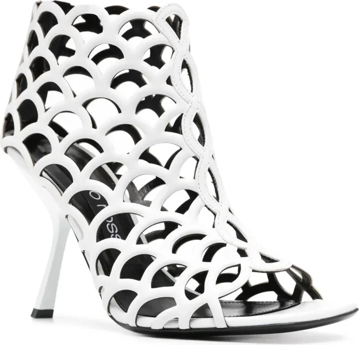 SR Mermaid 100mm leather sandals - Image 2