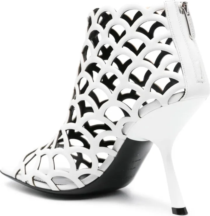 SR Mermaid 100mm leather sandals - Image 3