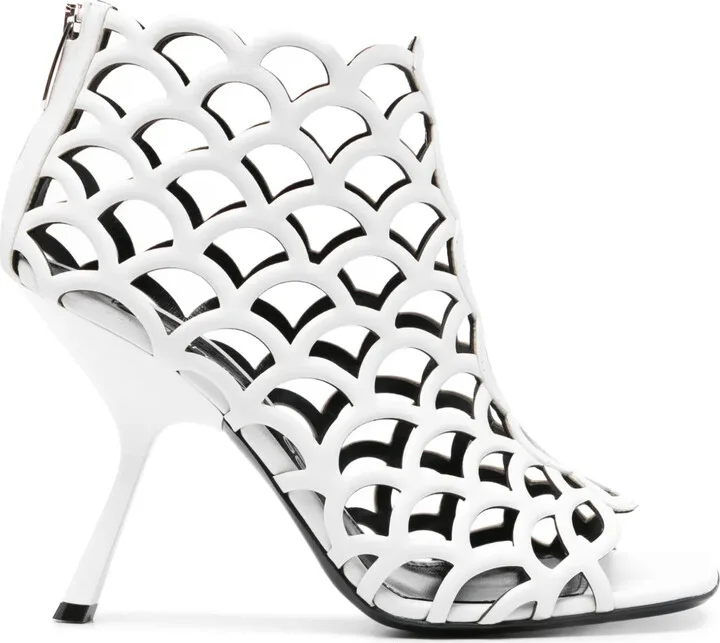 SR Mermaid 100mm leather sandals