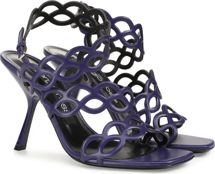 sr Mermaid 60mm leather sandals - Image 2