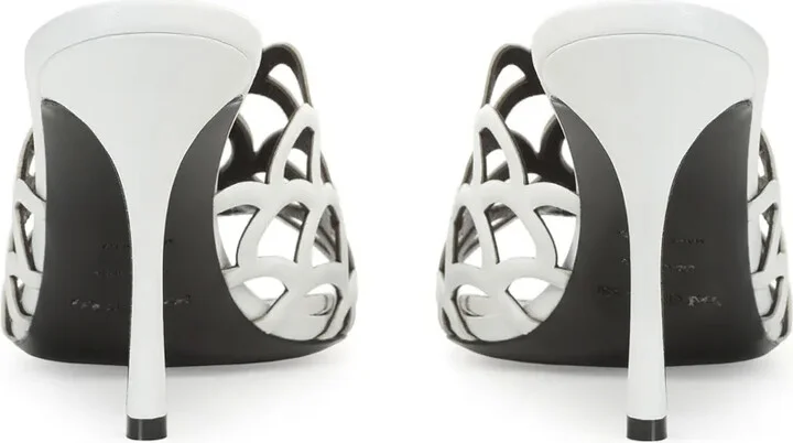 Sr Mermaid 90mm leather mules - Image 3