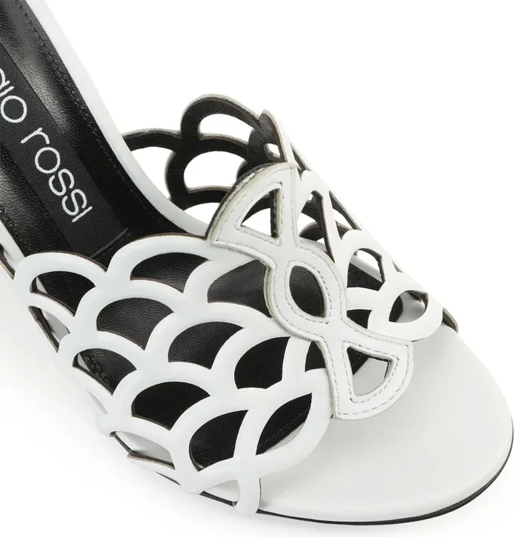 Sr Mermaid 90mm leather mules - Image 5