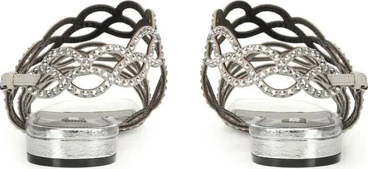 sr Mermaid crystal-embellished sandals - Image 3