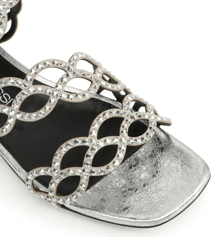 sr Mermaid crystal-embellished sandals - Image 5