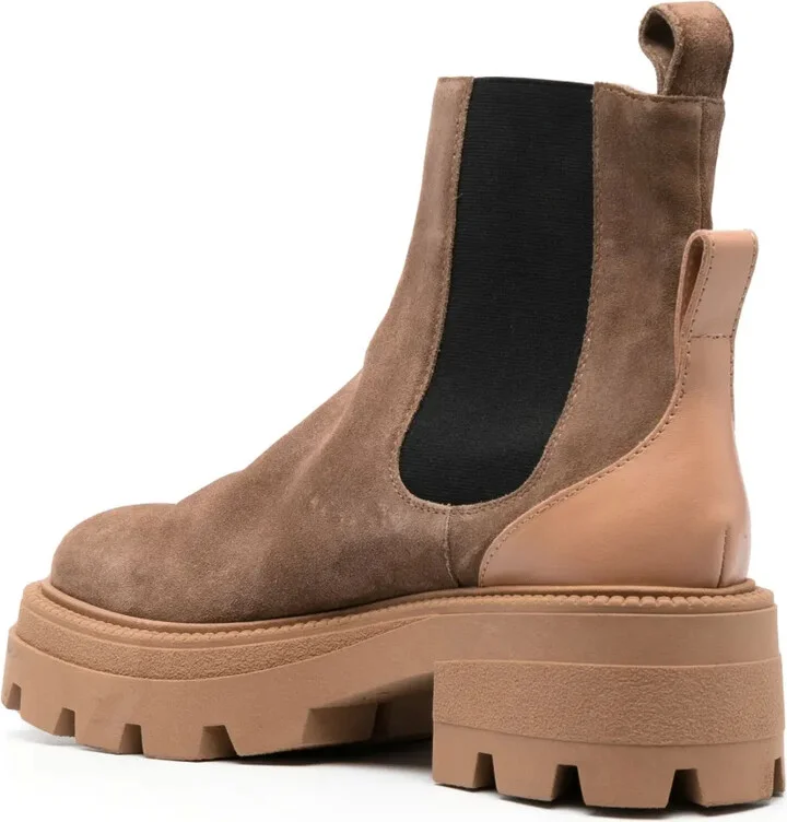 SR Milla square-toe suede boots - Image 3