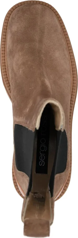 SR Milla square-toe suede boots - Image 4