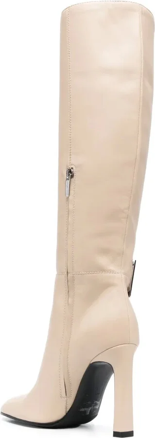 SR Miroir 110mm knee-length leather boots - Image 3