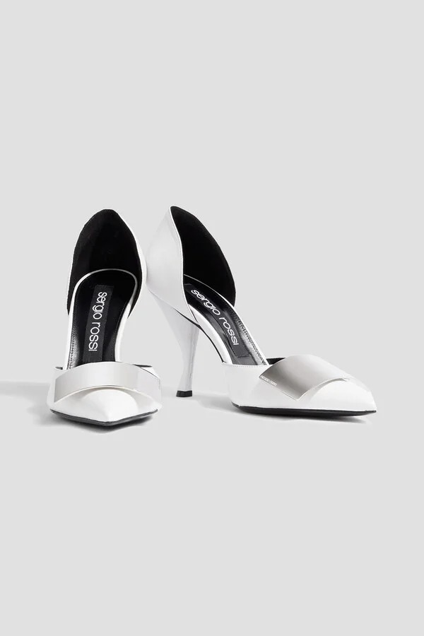 sr Miroir 90 embellished leather pumps - Image 5