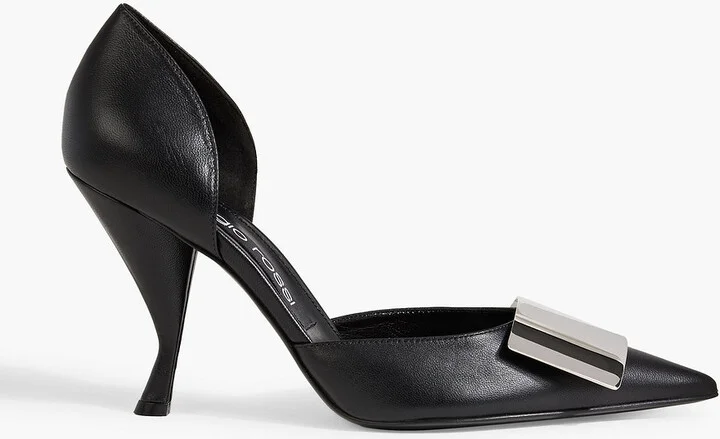 sr Miroir 90 embellished leather pumps