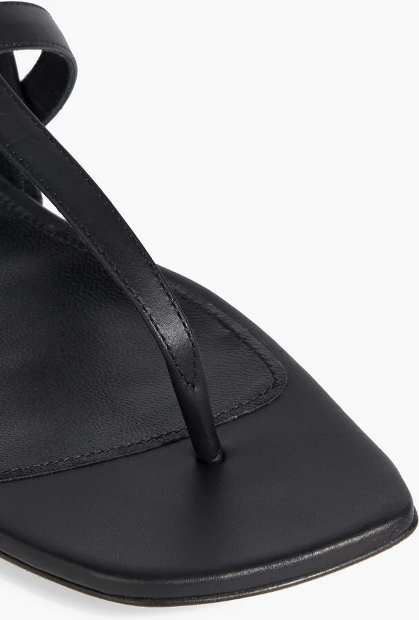 sr Nora buckled leather slingback sandals - Image 7
