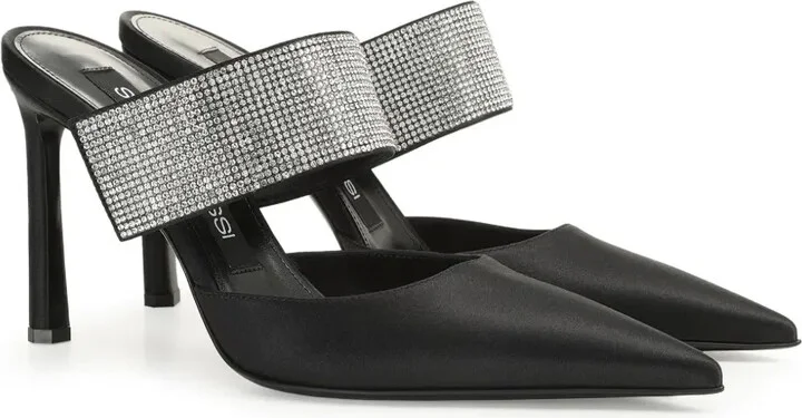 Sr Paris 95mm leather mules - Image 2