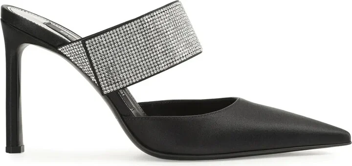 Sr Paris 95mm leather mules