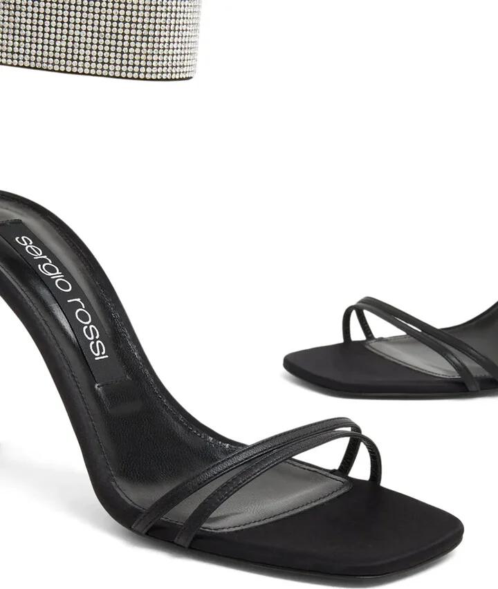 SR Paris rhinestone-embellished sandals - Image 4