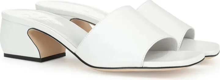 SR Rossi 45mm leather mules - Image 2