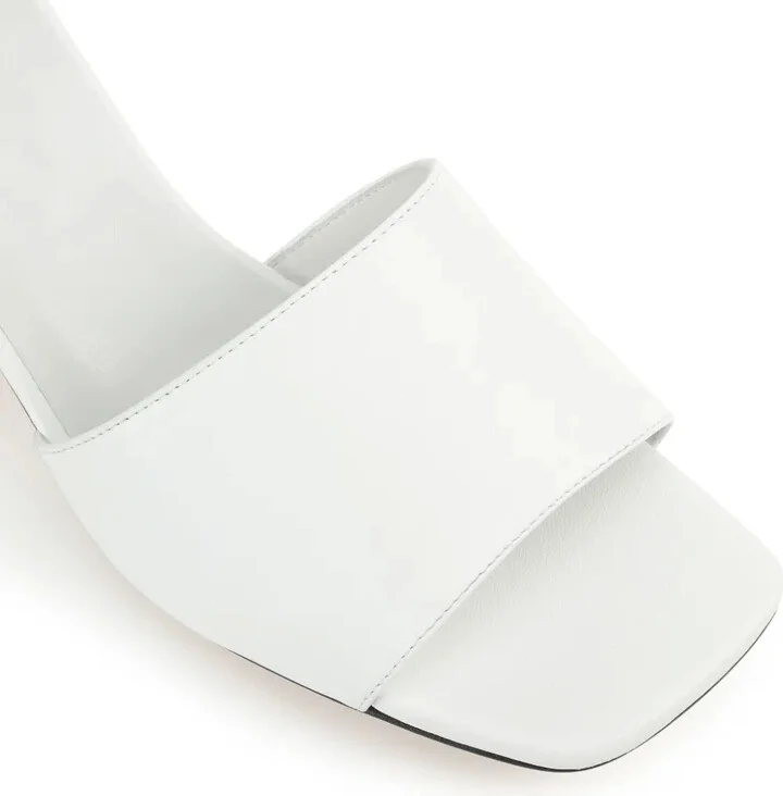 SR Rossi 45mm leather mules - Image 5