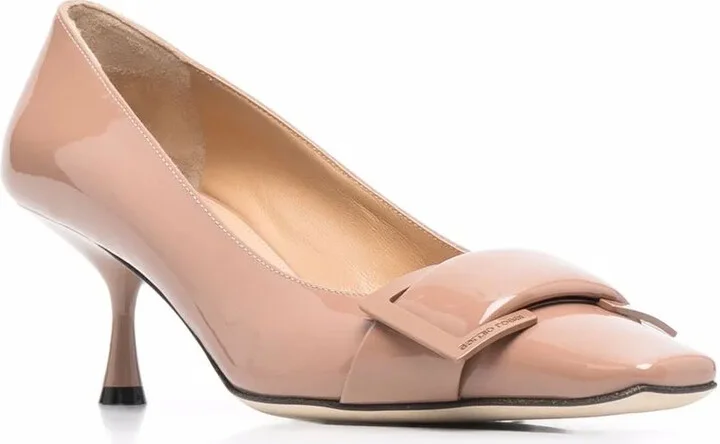 Sr Twenty buckle-detail 60mm pumps - Image 2