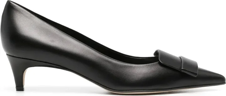 SR1 30mm leather pumps