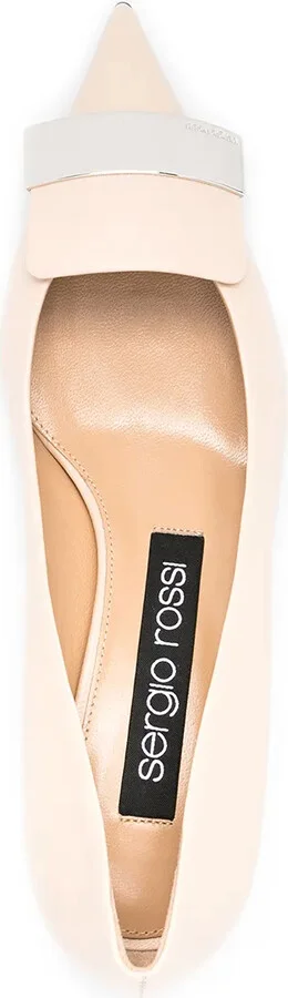 Sr1 45mm Plaque-Embellished Pumps - Image 4