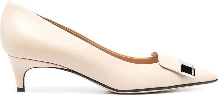 Sr1 45mm Plaque-Embellished Pumps