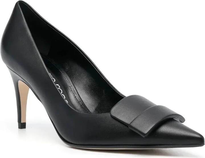 SR1 70mm nappa-leather pumps - Image 2