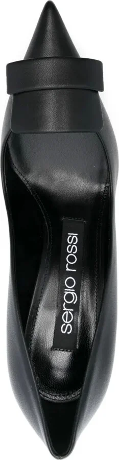 SR1 70mm nappa-leather pumps - Image 4