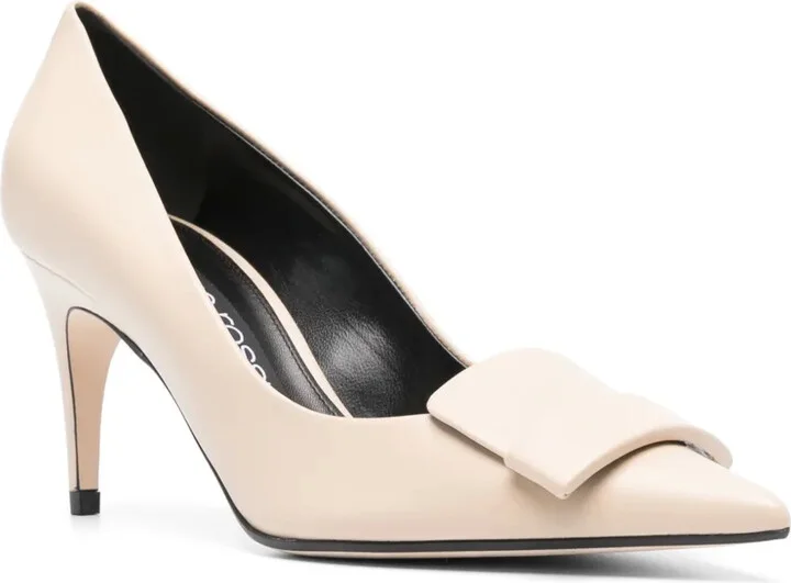 SR1 85mm leather pumps - Image 2