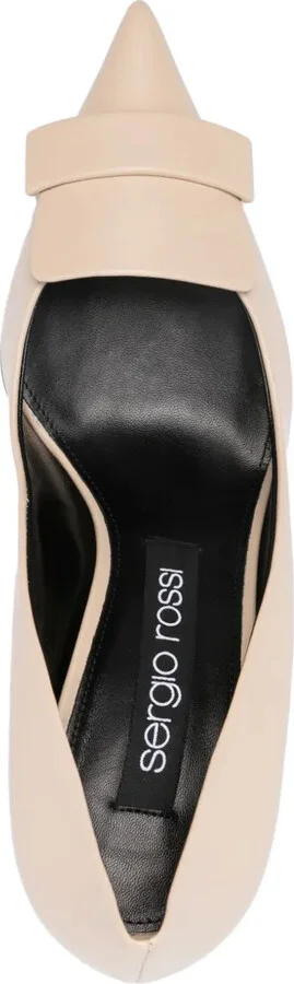 SR1 85mm leather pumps - Image 4
