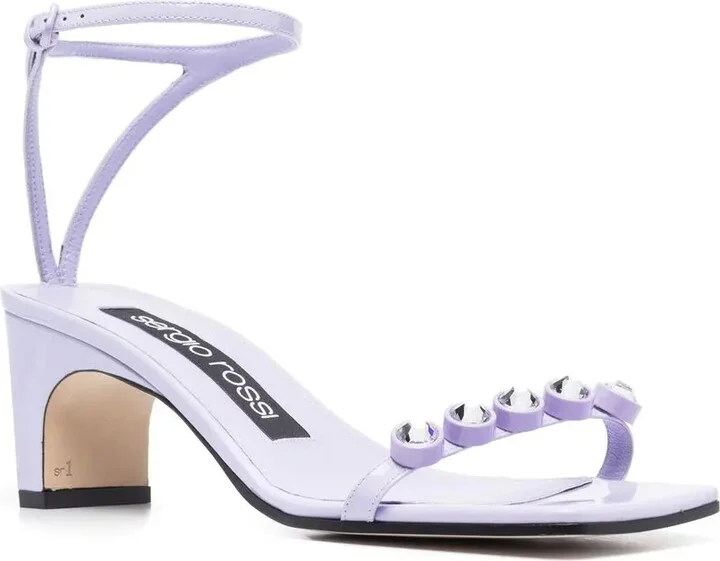 SR1 crystal-embellished 70mm sandals - Image 2