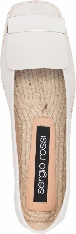Sr1 flat leather espadrilles - Image 4