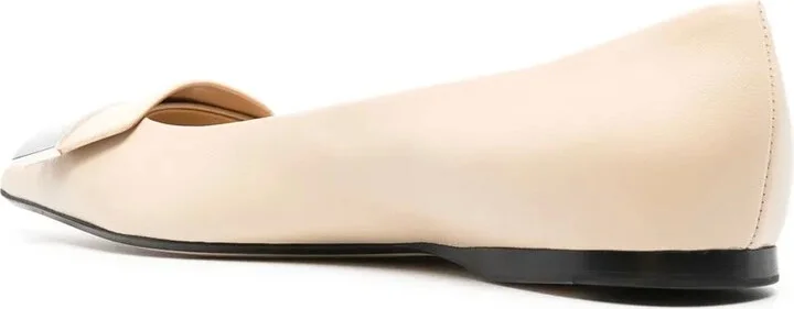 SR1 flat leather pumps - Image 3