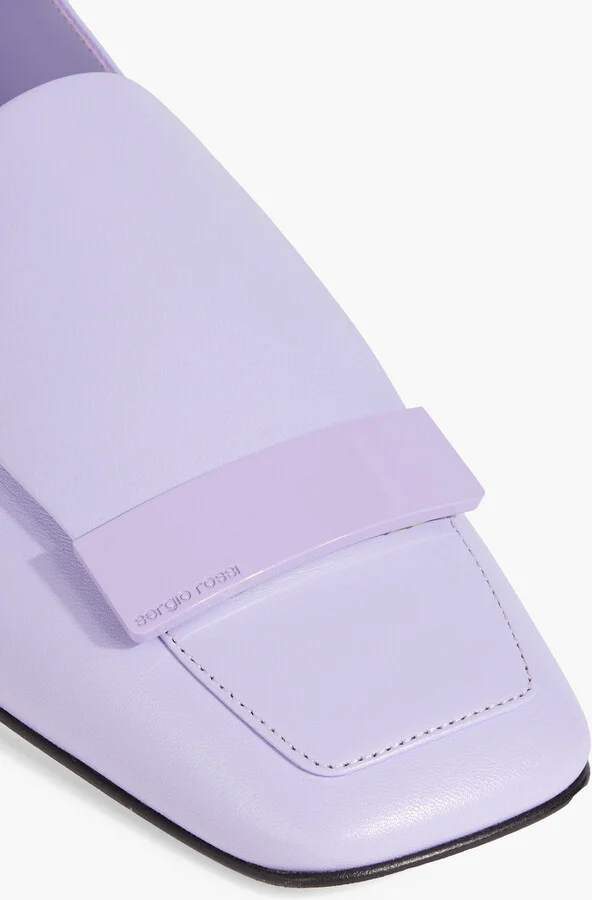 Sr1 Leather Collapsible-Heel Loafers - Image 4