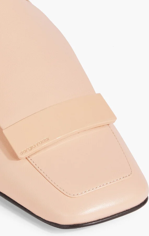Sr1 Leather Collapsible-Heel Loafers - Image 8