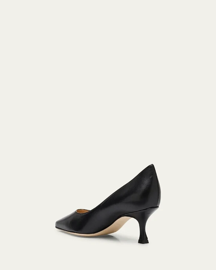 Srila Leather Low Pumps - Image 5