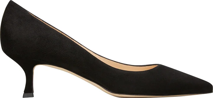 Srila Suede Low-Heel Pump - Image 8