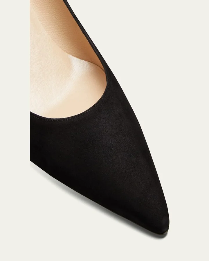 Srila Suede Low-Heel Pump - Image 5
