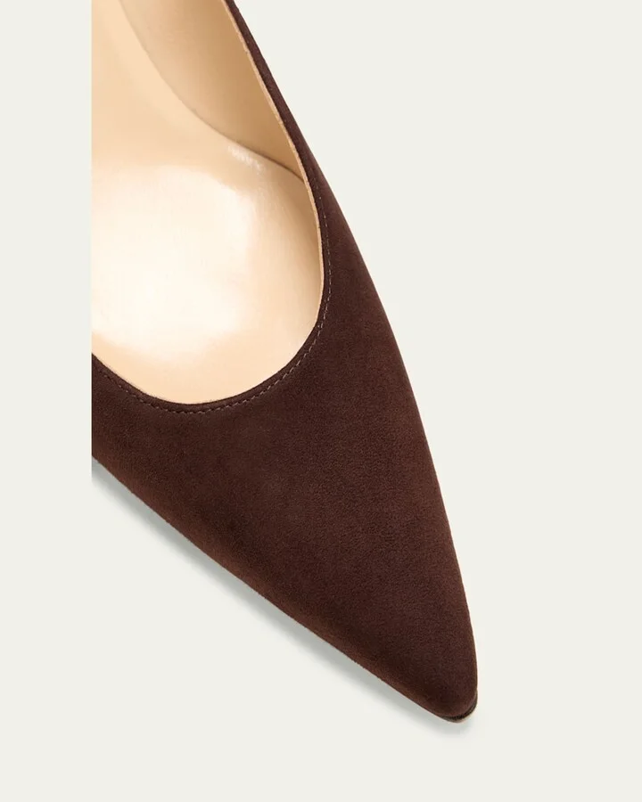 Srila Suede Stiletto Pumps - Image 2