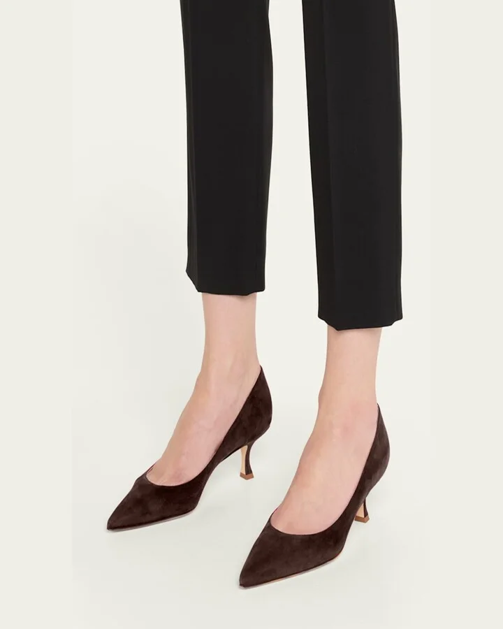 Srila Suede Stiletto Pumps - Image 4