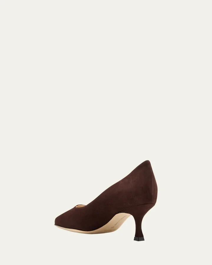 Srila Suede Stiletto Pumps - Image 5