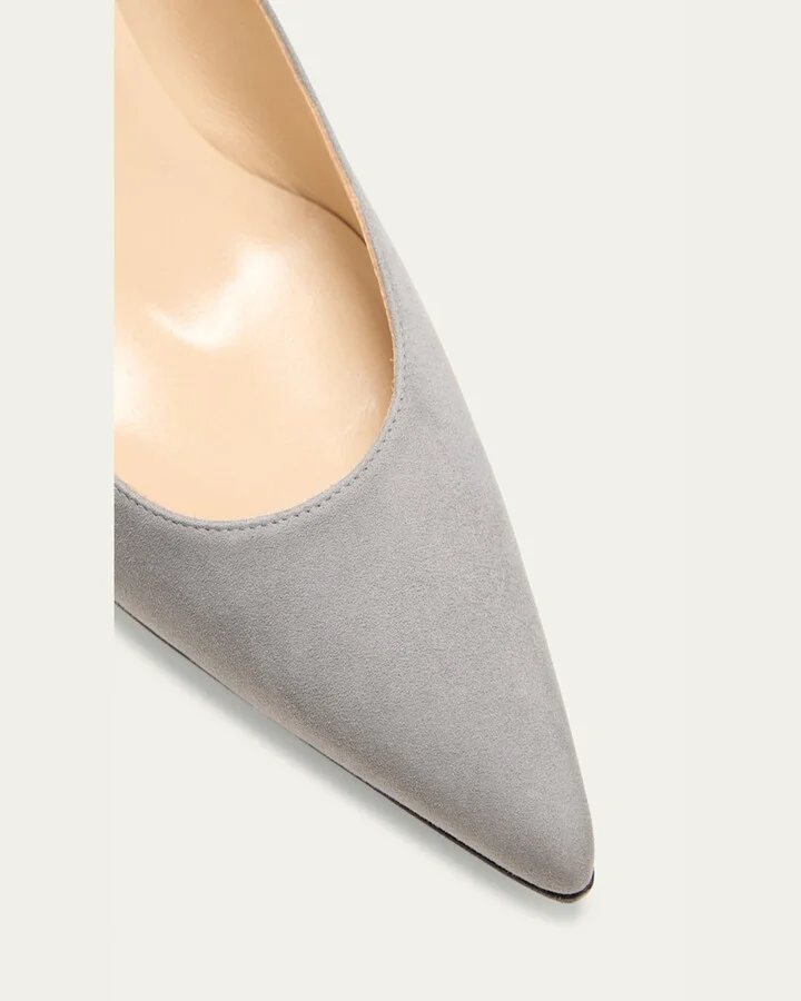 Srila Suede Stiletto Pumps - Image 9