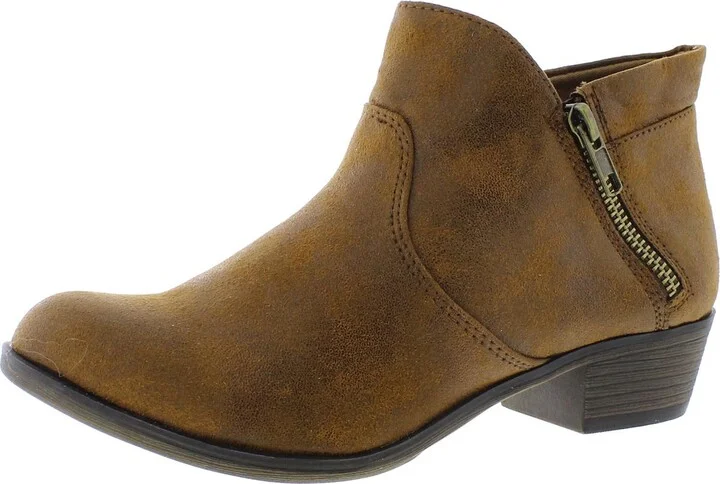 SSABBY Womens Casual Lifestyle Ankle Boots