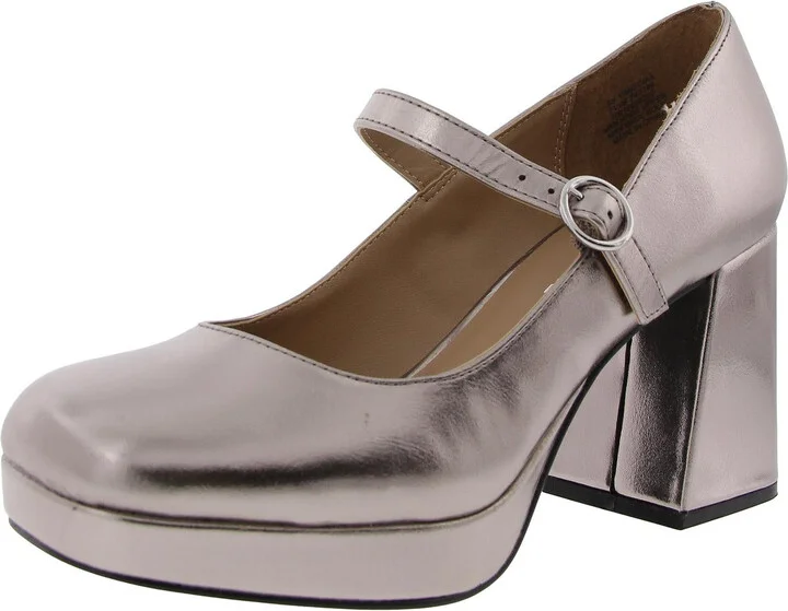 SSVANCECIAA Womens Block Heel Manmade Mary Jane Heels