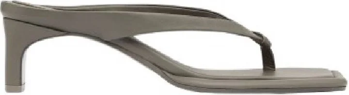 St Agni Ladies Smokey Olive Flip Flop Sandals